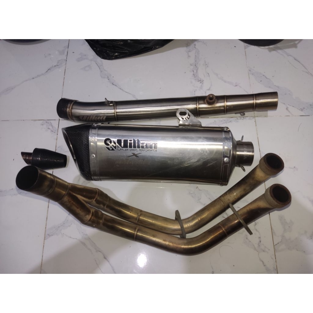 Knalpot villan mv2 2nd