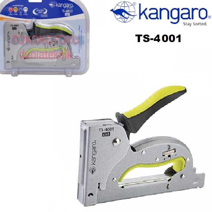 

Terbaik Gun Tacker Alat Staples Tembak 4in1 Stapler Kangaro TS41 TS41