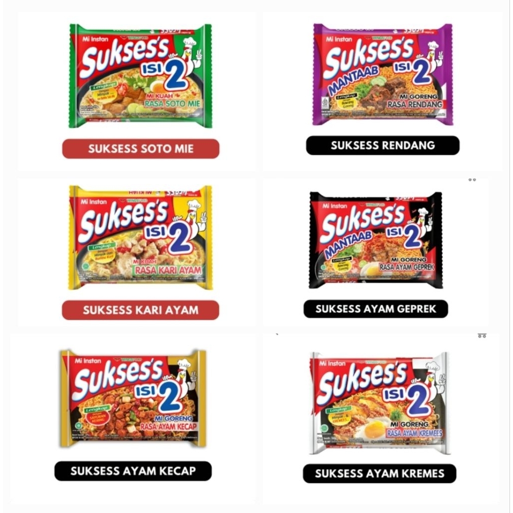 

MIE SUKSES ALL VARIAN