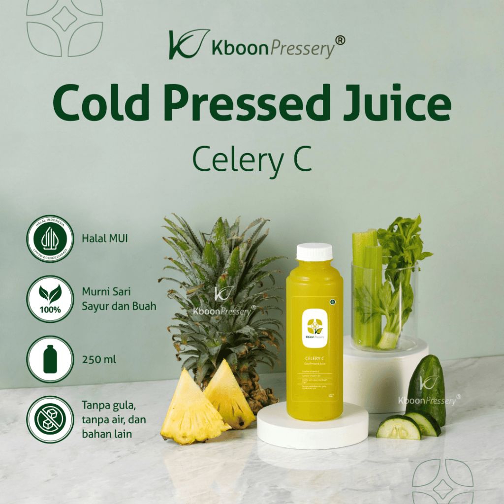 

Cold Pressed Juice Celery C 250ml