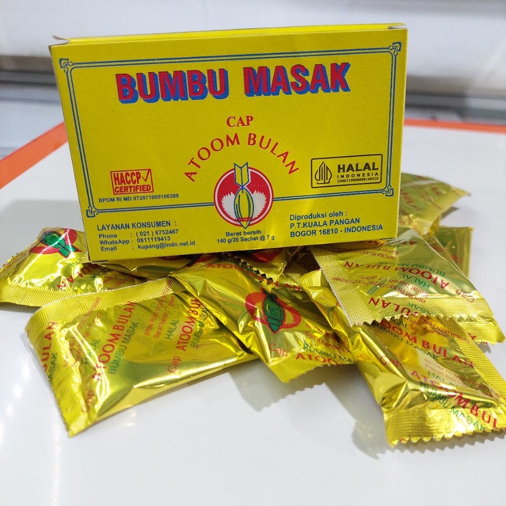 

BUMBU ATOM /ATOM BULAN/BUMBU MASAK /AYAM BAWANG BISA COD