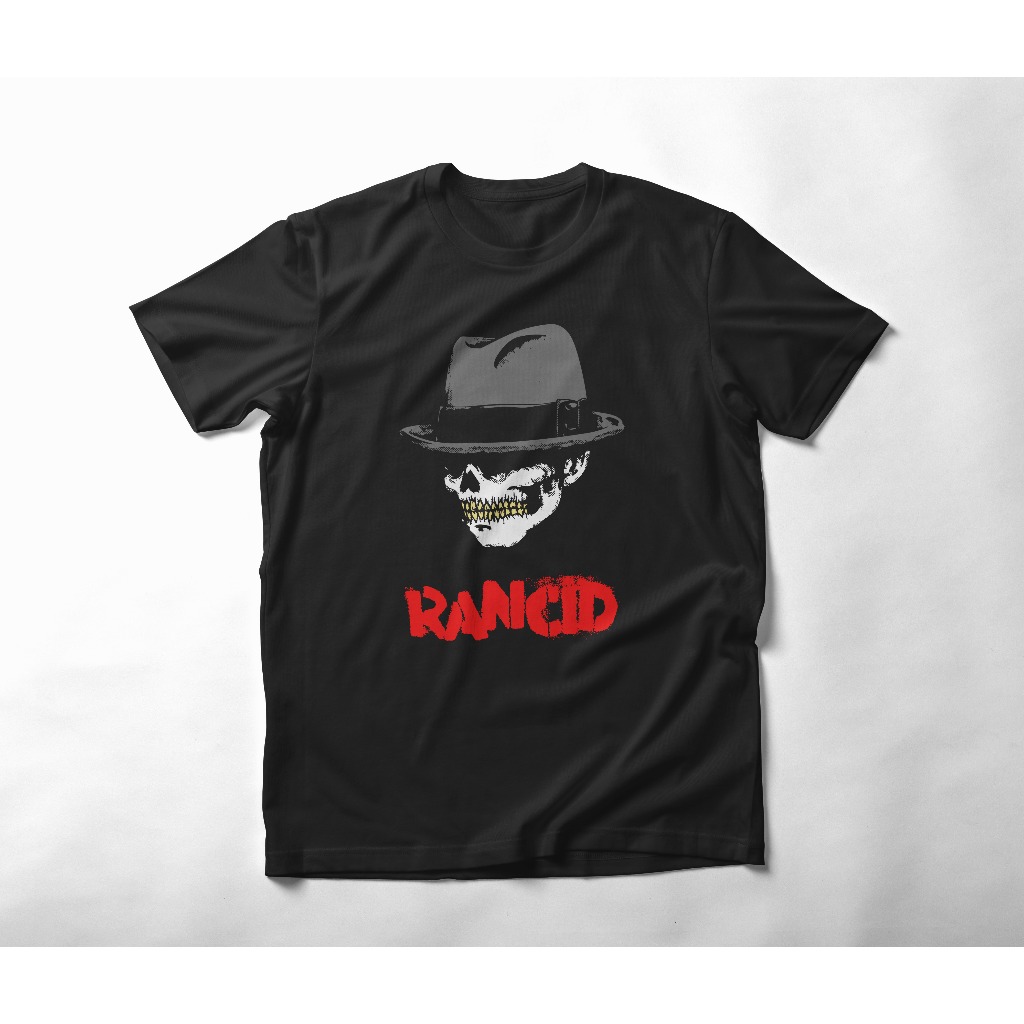 Kaos Rancid Hitam Band Distro Original Murah Costum