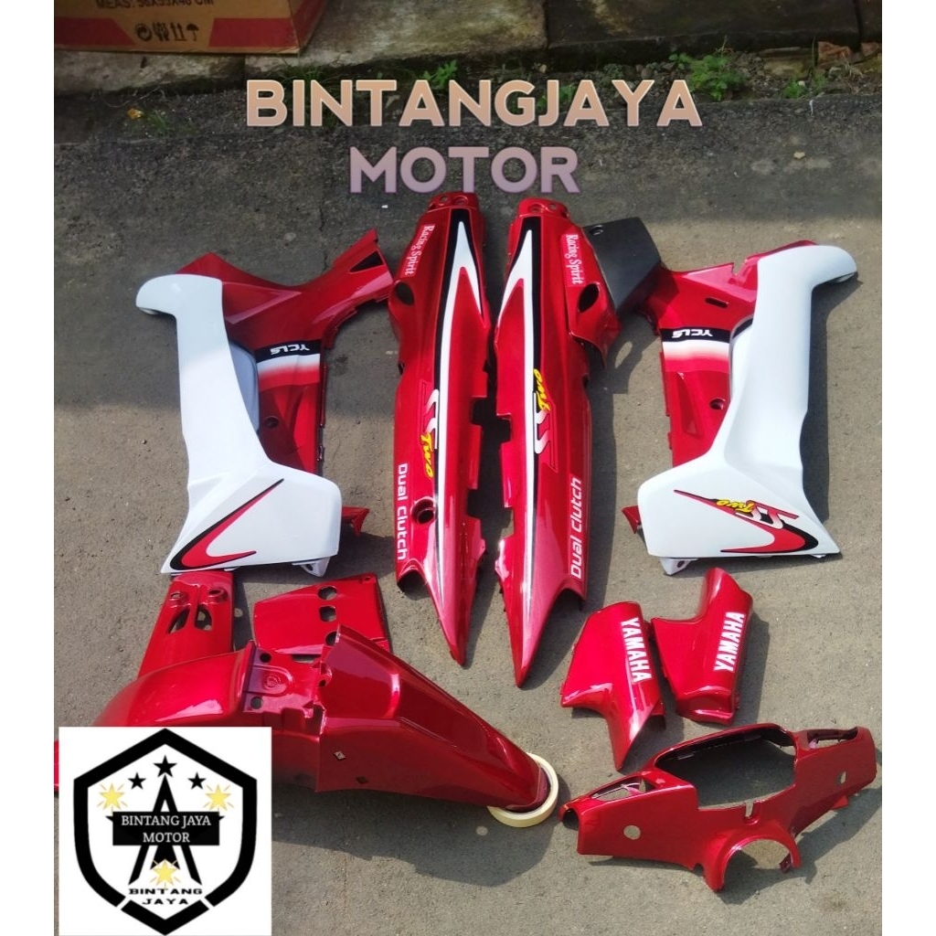 body fullset fizr ss two merah putih