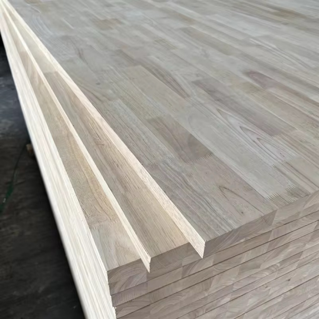 papan kayu fjl board rubberwood solid