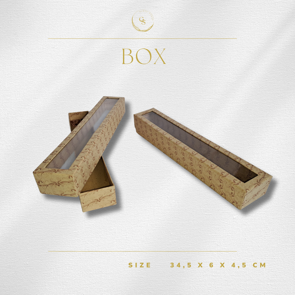 

Kotak Hadiah Eksklusif Elegan | Elegant Batik Window Box