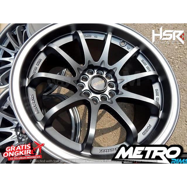 Velg mobil racing ring 17 untuk mobil alphard grandmax camry wish ft86 celica audi hsr ce28 ring 17