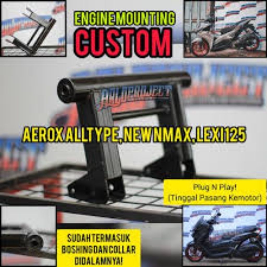 Engine mounting custom aerok nmax
