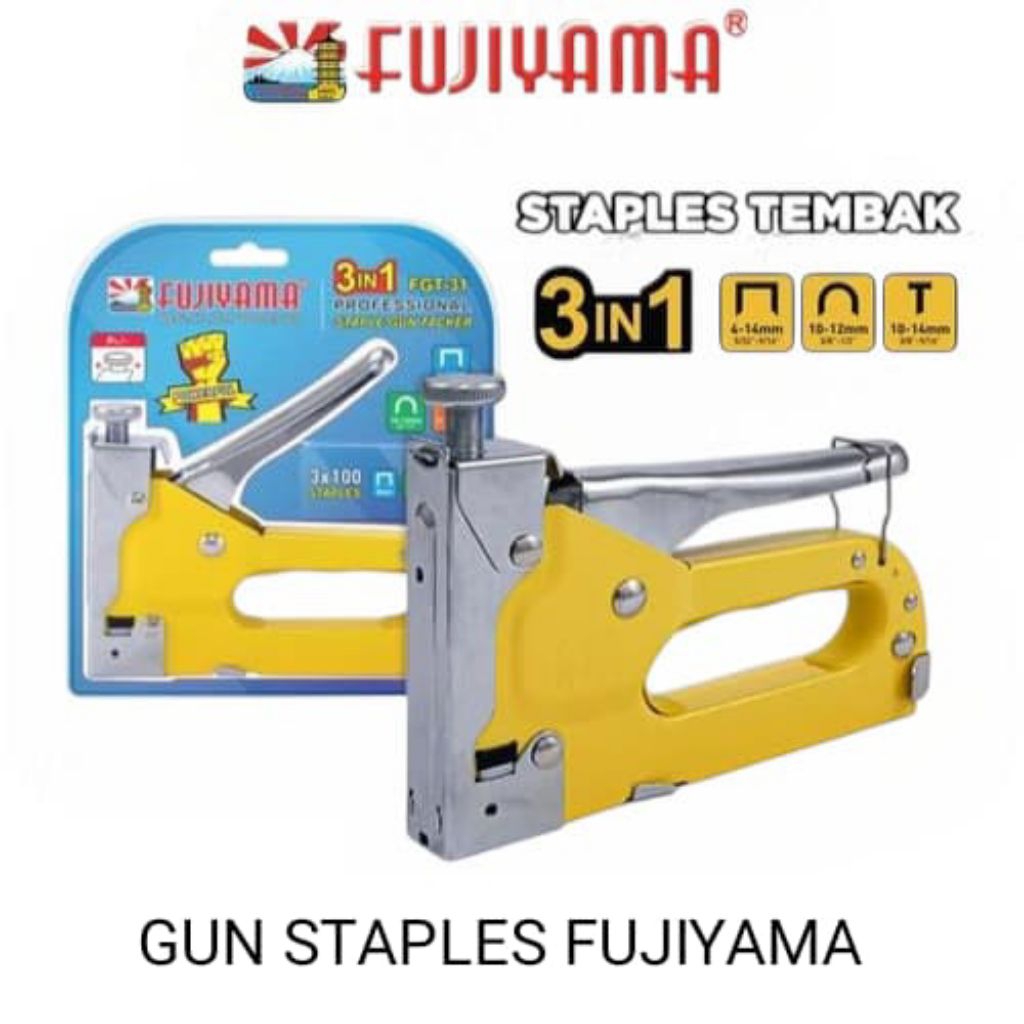 

FUJIYAMA Staples Tembak Gun Staples 3 in 1