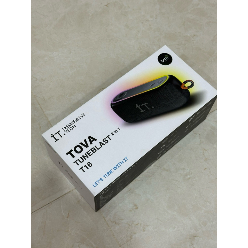 ORI IT Tova Tuneblast T16 Speaker Bluetooth sealed