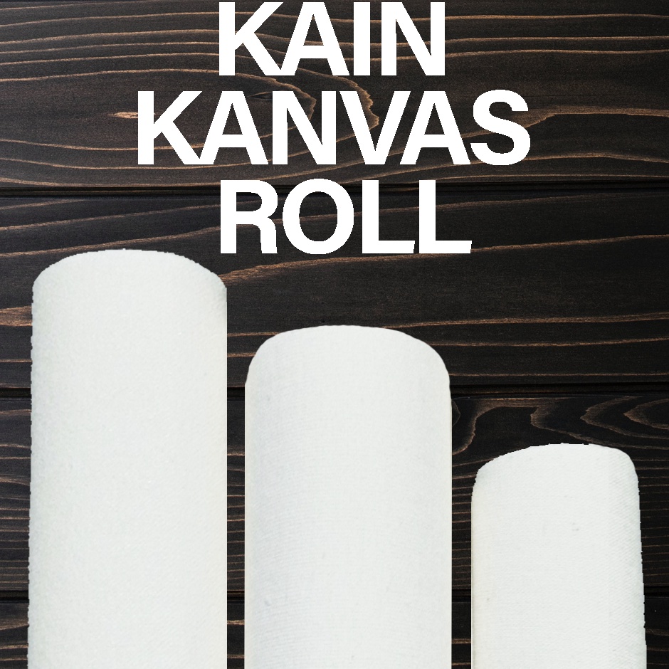 

KODE R69D Kanvas Lukis Roll Marsoto Ukuran 15m x 3m Warna Putih