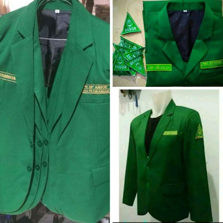 KODE C87O Jas Ansor lengan panjang jas Ansor jas Ansor Bellini jas Ansor soekarno jas Ansor pendek