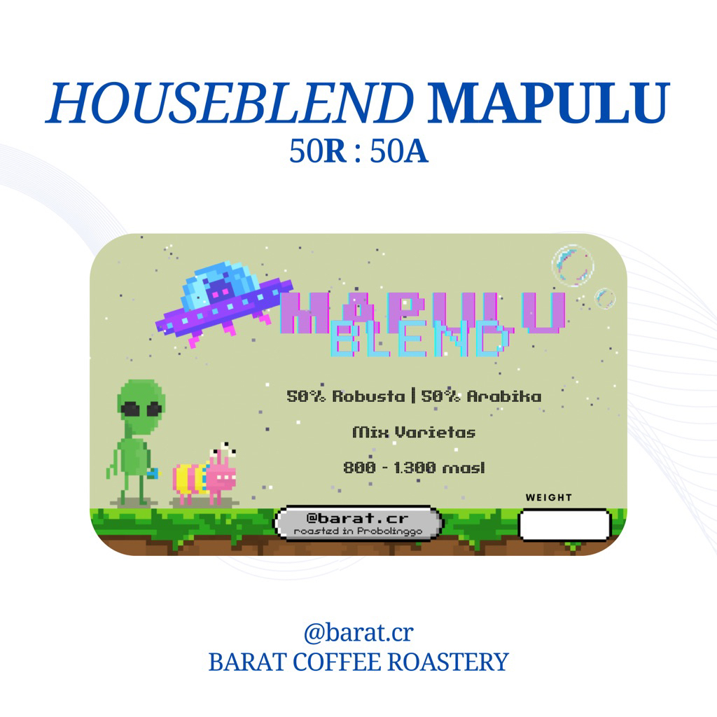 

kopi blend 50/50 arabika dan robusta biji kopi atau bubuk kopi