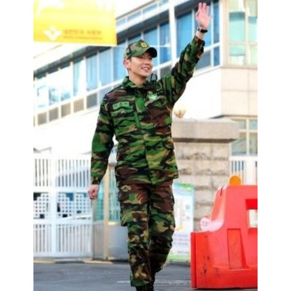 KODE F84J Bdu tactikal satu set seragam Korea army