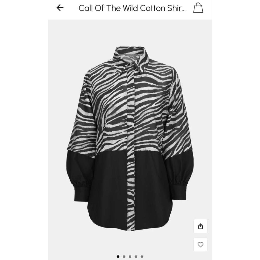 COTW Benang Jarum Cotton Shirt Stone (M),