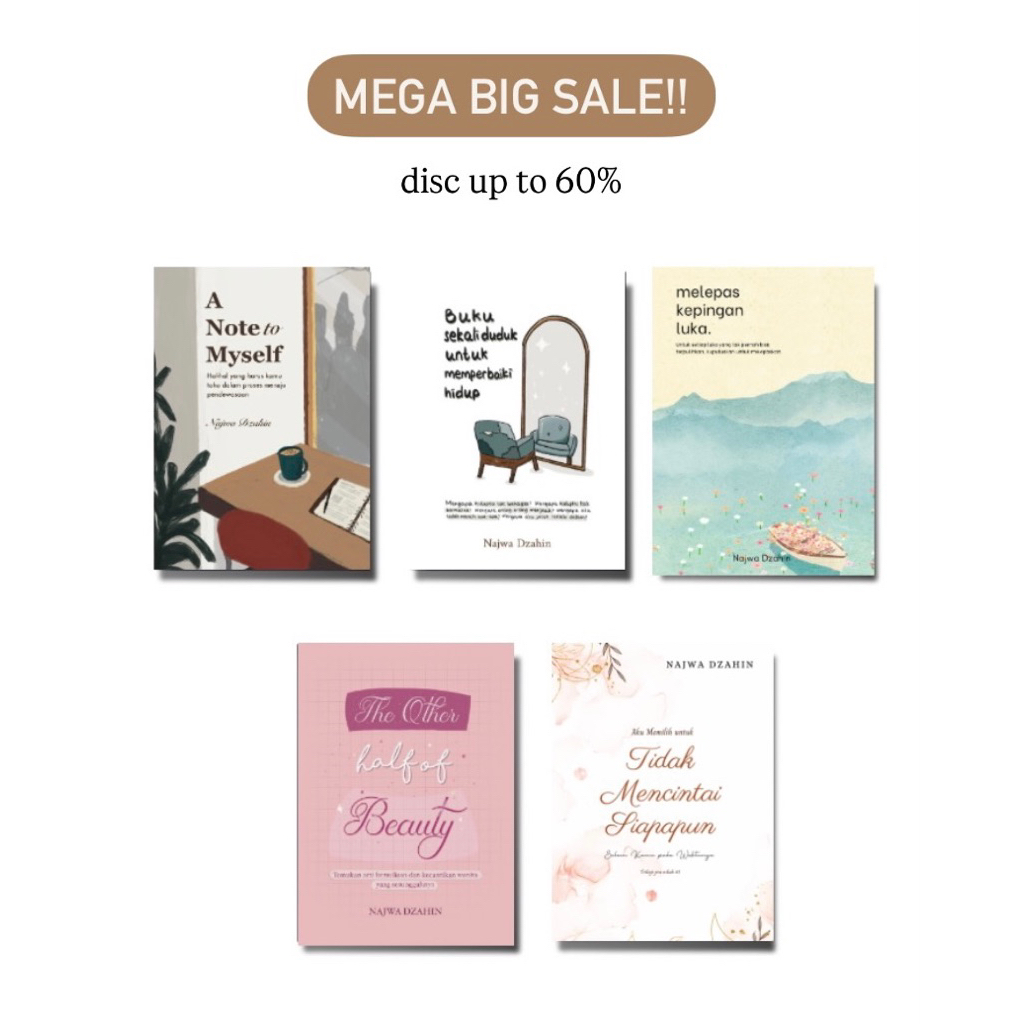 BIG SALE BUKU NAJWA DZAHIN