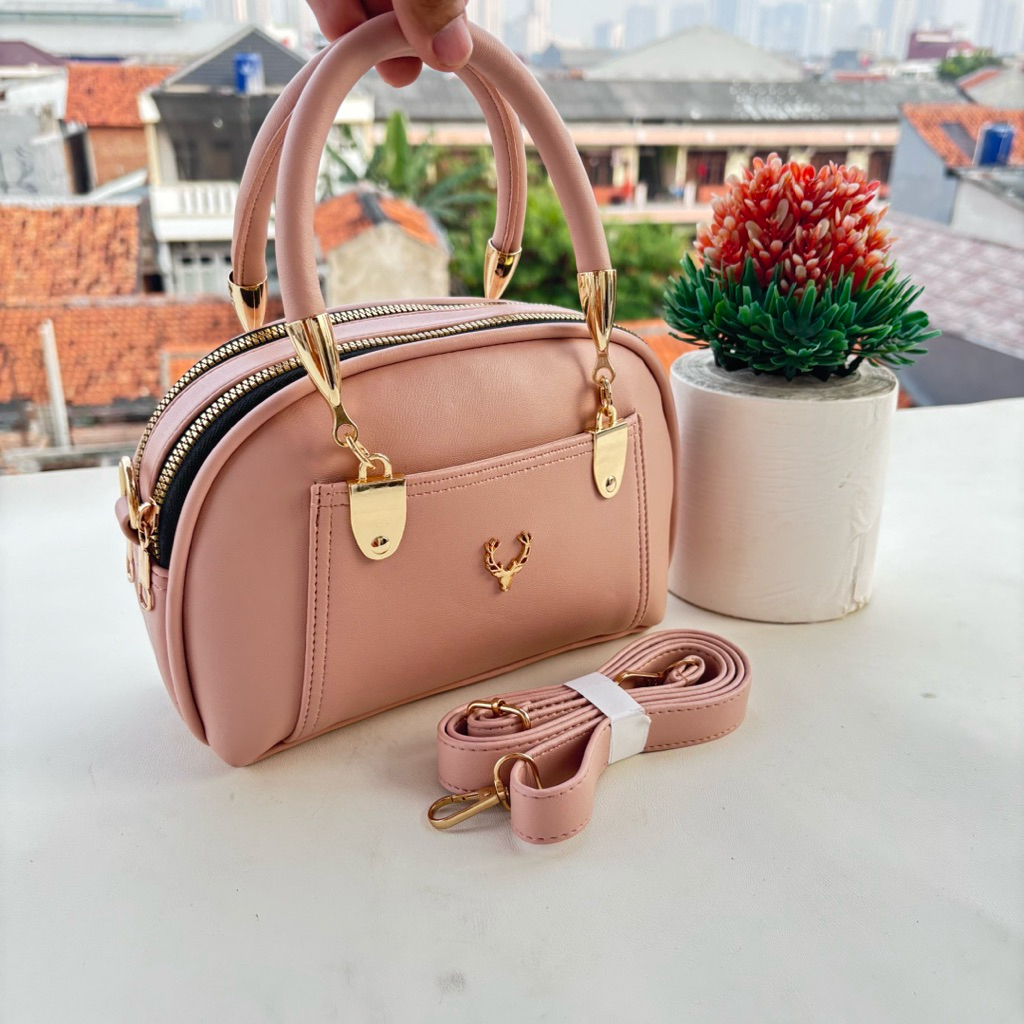 Alfaza tas wanita tenteng Alma 2 ruang