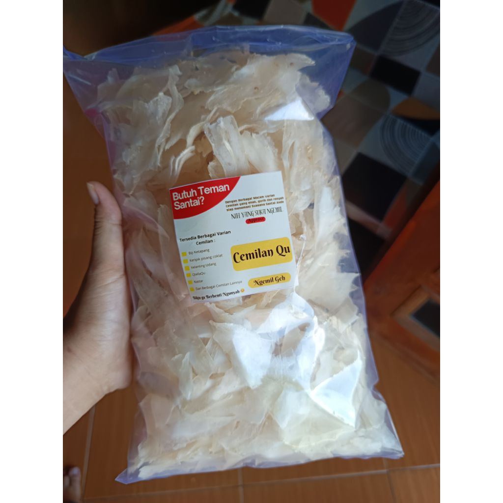 

Manggleng Keripik Singkong Mentah Superrr Quallity 500gr (QtellaQu)