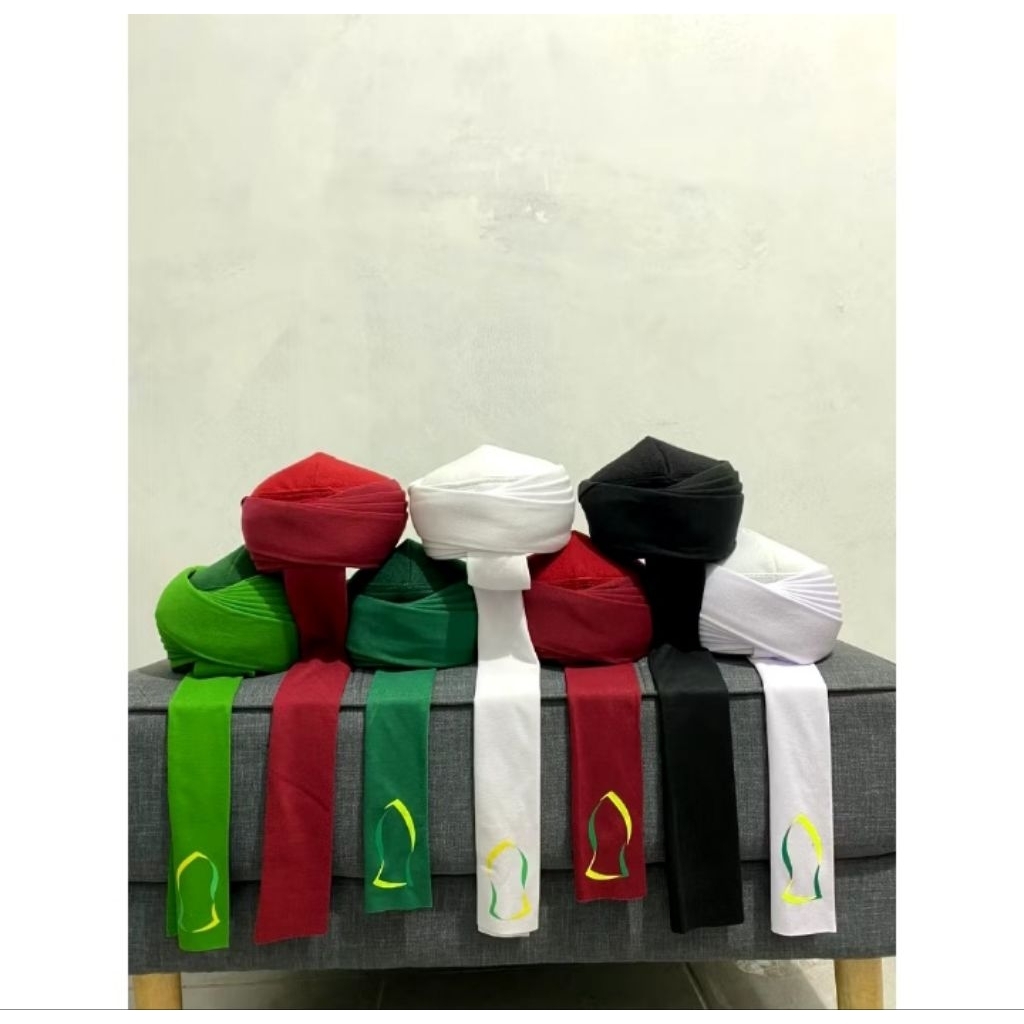 Peci Imamah Instan Permanen/Imamah Permanen 3Meter