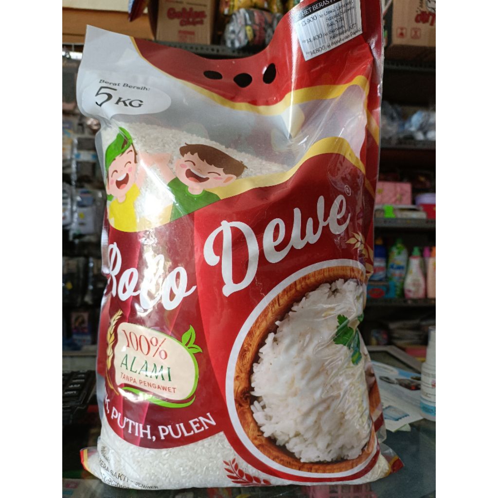 

beras putih super punel bolo dewe 5 kg