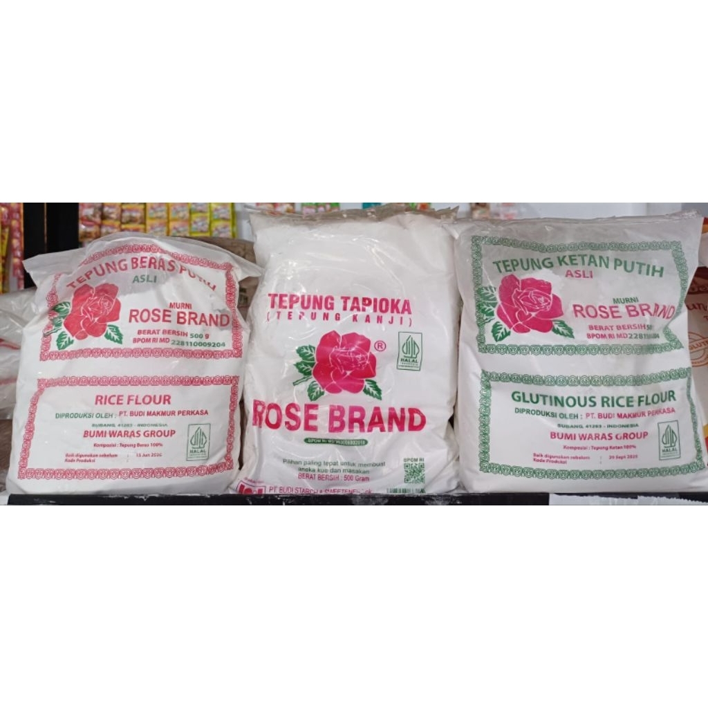 

Tepung Rose Brand 500gr
