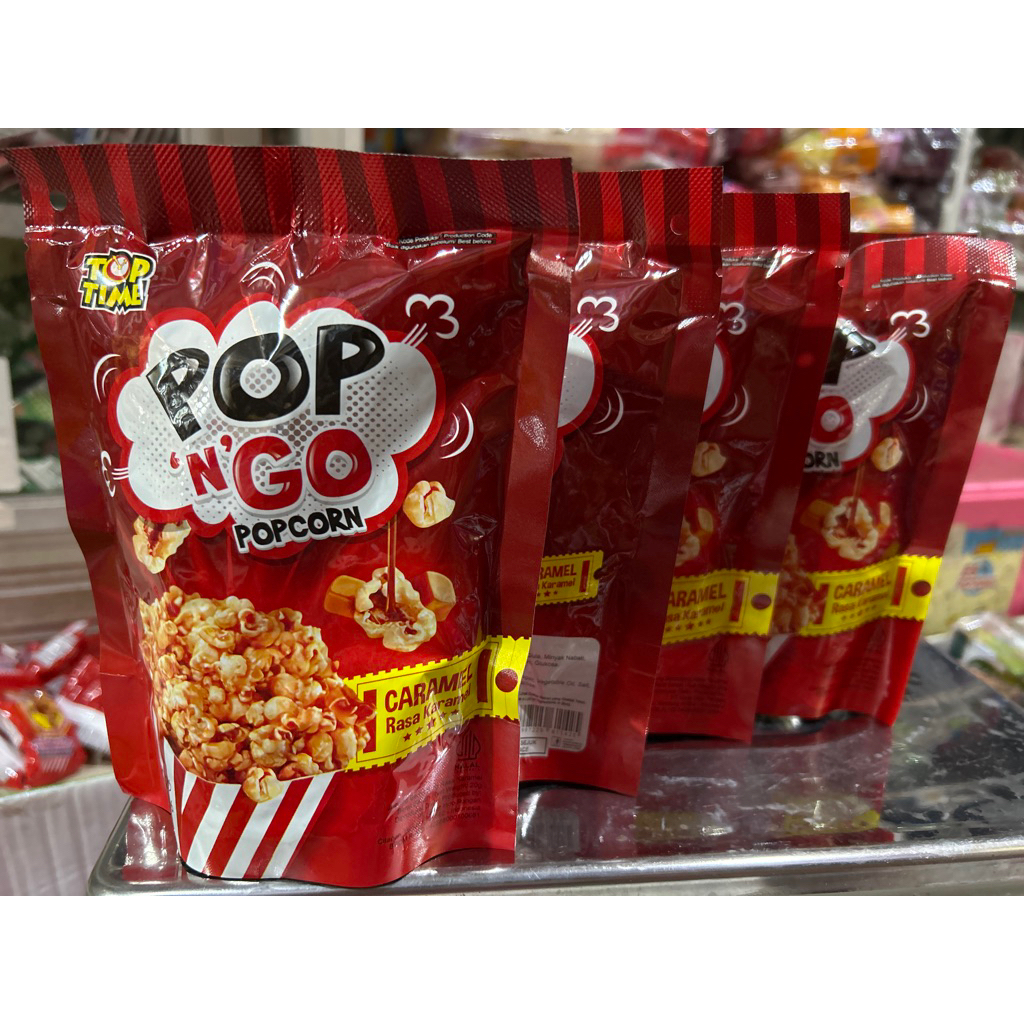 

5pcs POPCRON POP 'N' GO POPCORN 20gram