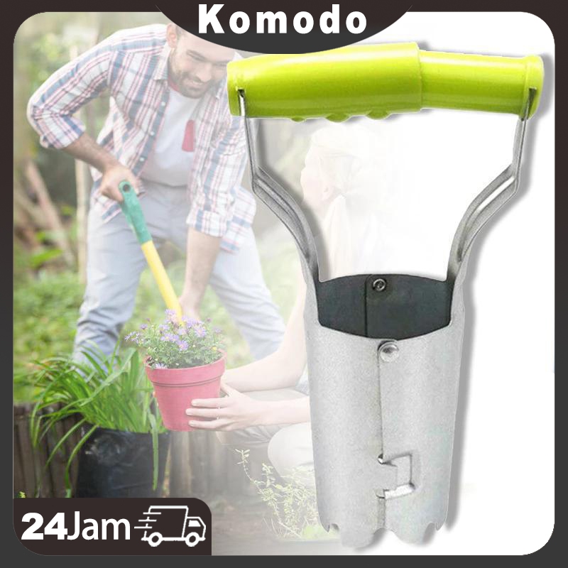 Alat Penanam Bibit Pertanian/ Tahan Lama Alat Pelubang Tanah/ Untnk Tanam Tanaman Kebun Bulb Planter