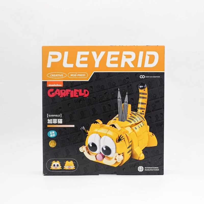PLEYERID Garfield Pen Holder - Mainan Kreatif Garfield Tempat Alat Tulis Pulpen
