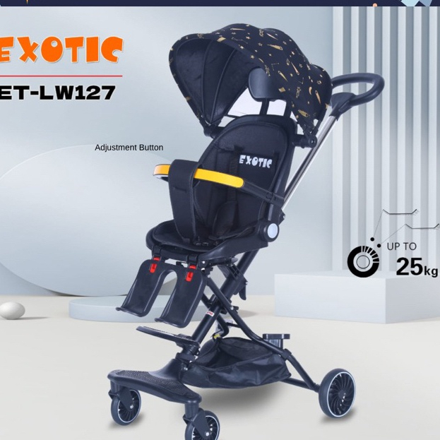 TERMURAH STROLLER PREMIUM CANOPY MICROTRIKE MIKRO TRIKE SEPEDA V5 V7 BAOBAOHAO LW 12 121 126 127 131