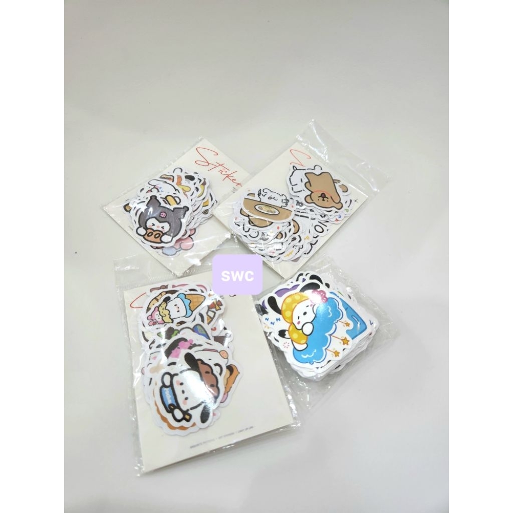 

STICKER LUCU/STICKER ANAK/STICKER MURAH/SANRIO STICKER/POCHACCO STICKER/CUTE STICKER