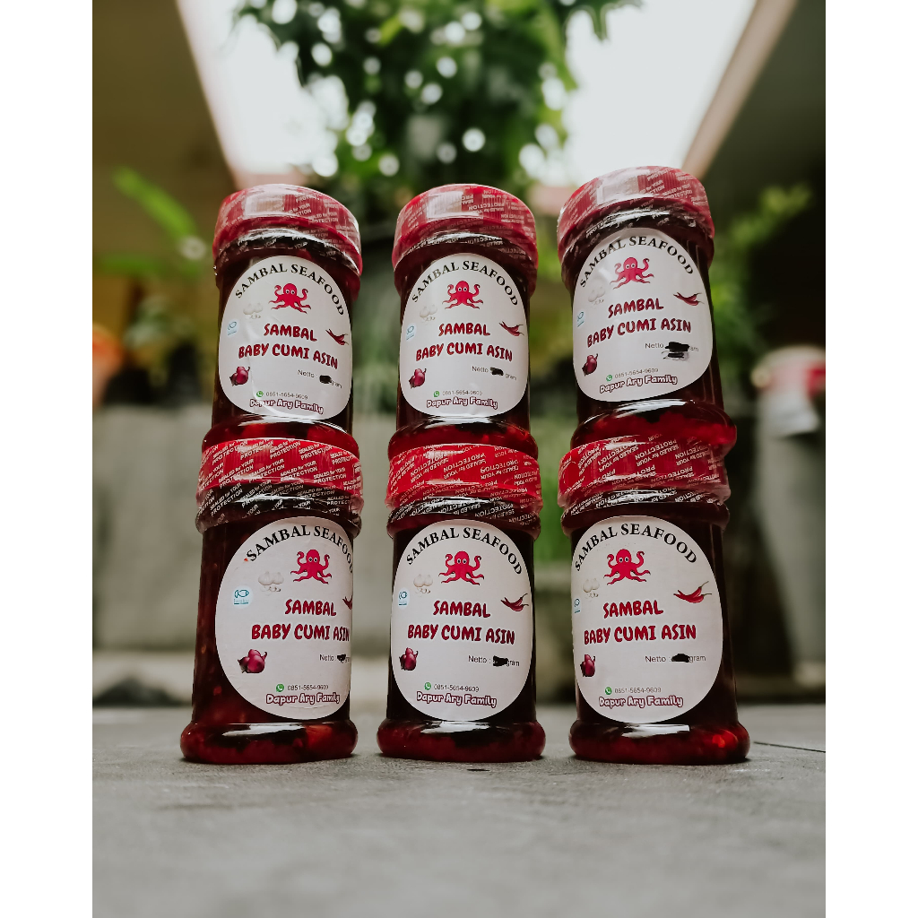 

Sambal Seafood Sambal Baby Cumi Pedas Lauk Siap Saji