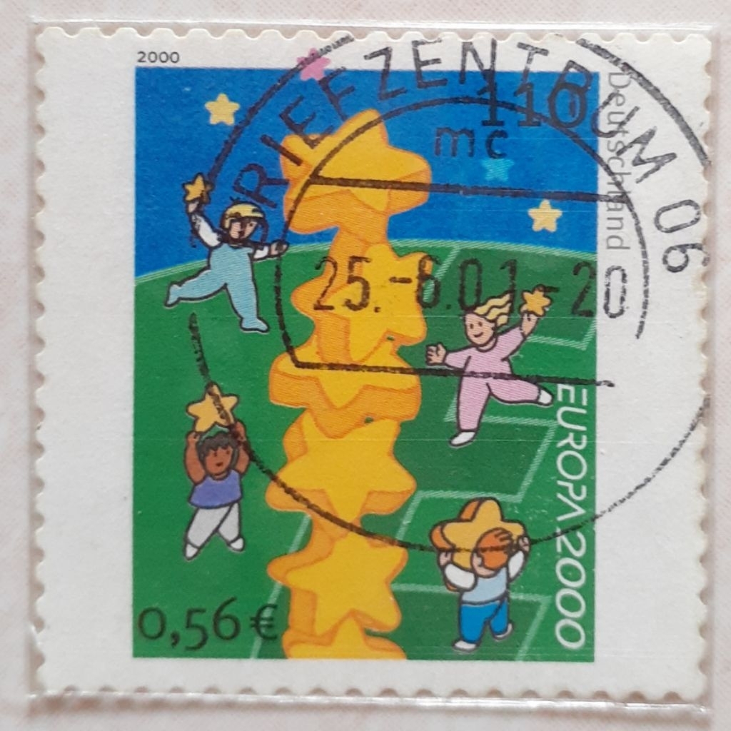 

Perangko Jerman Europa (C.E.P.T) Tower of Stars (Building Europe) Tahun 2000