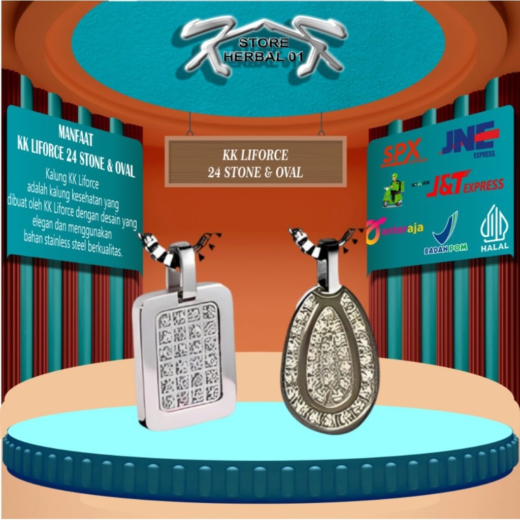 Kalung KK Liforce Usa Technology Original KK Indonesia