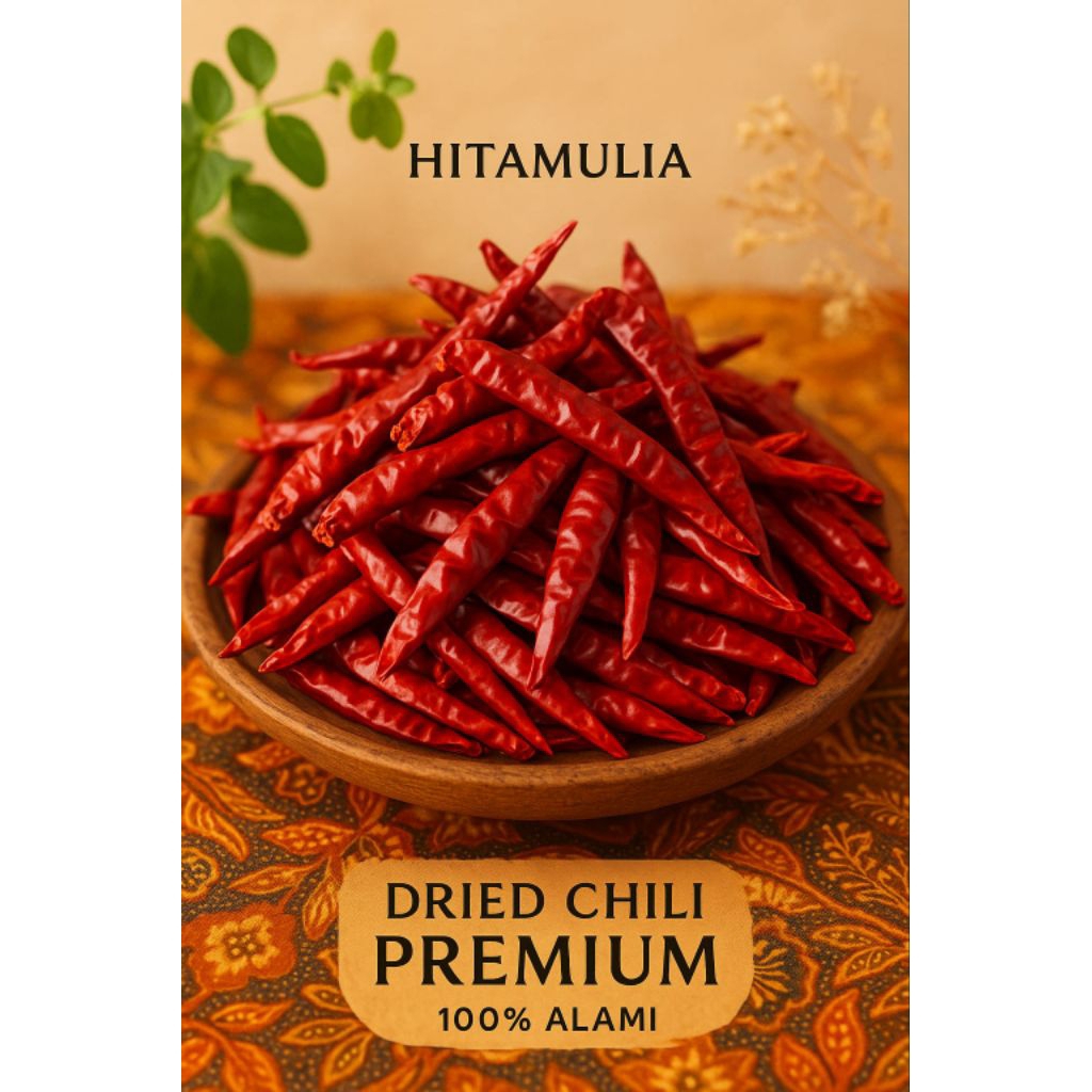 

Cabe Kering Super Pedas Teja 100g / Cabai Kering Utuh / Extra Pedas / Hot / Cabe Seblak