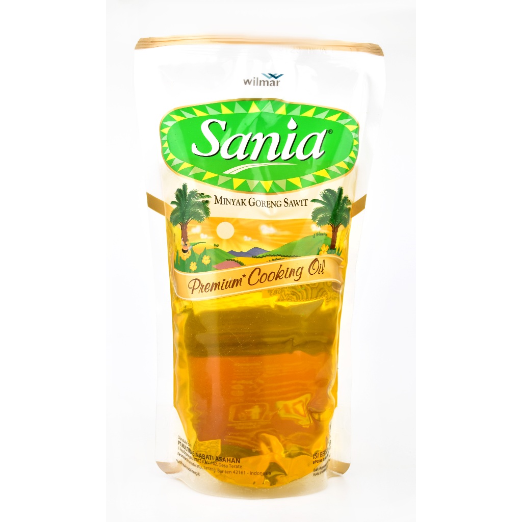 

Minyak Sania pouch 1 Liter /KHUSUS GOSEND
