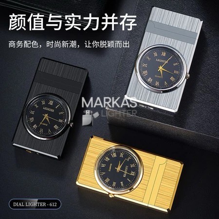 mancis korek api bara las model jam jet flame