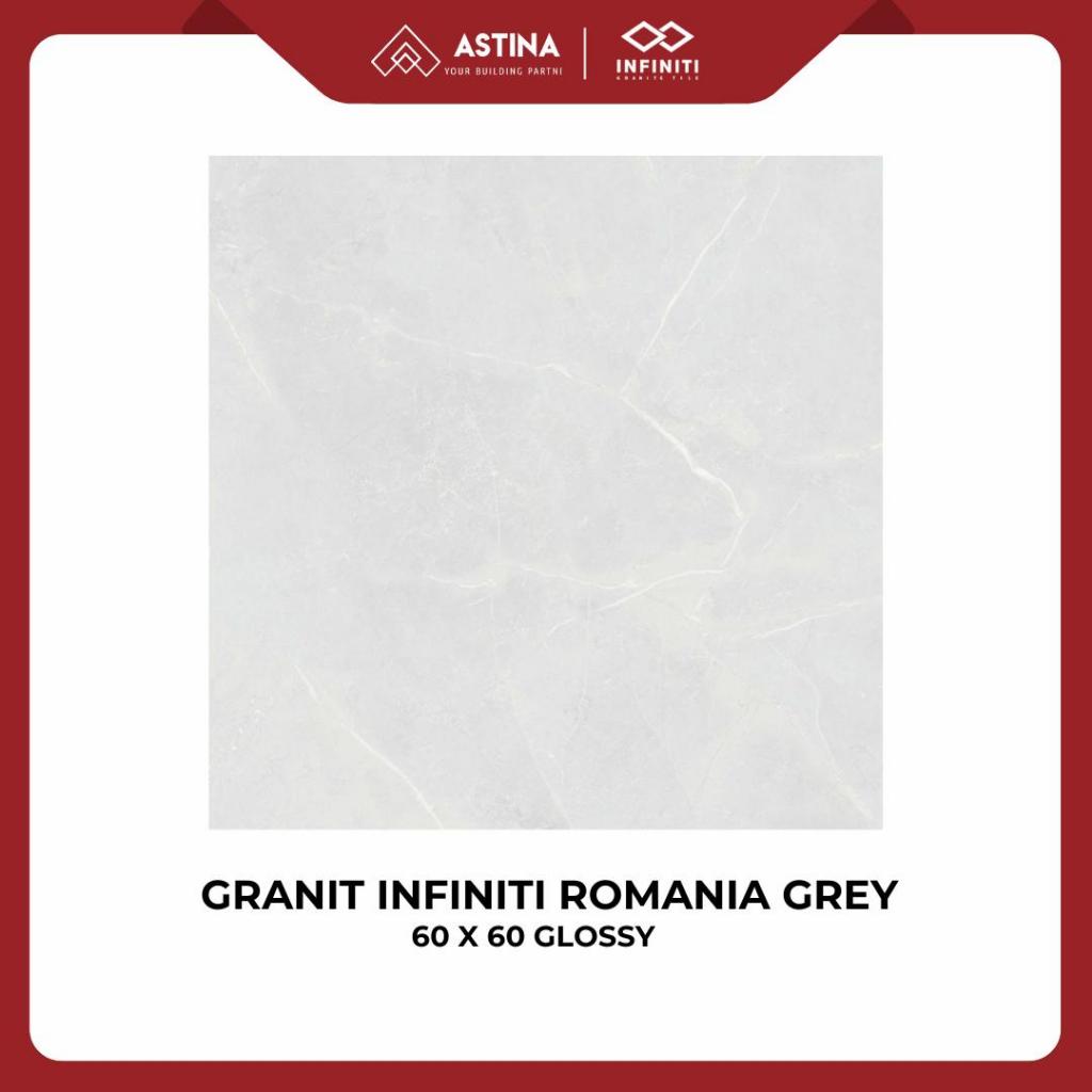 Granite Infiniti Romania Grey 60x60 Glossy