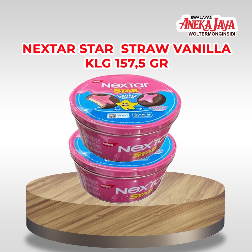 

PROMO!! NEXTAR STAR VANILLA STRAWBERRY 157,5GR