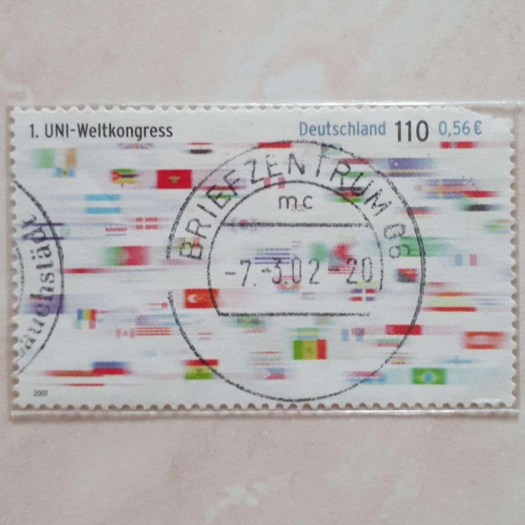

Perangko Jerman First World Congress of Union Network International, Berlin Tahun 2001