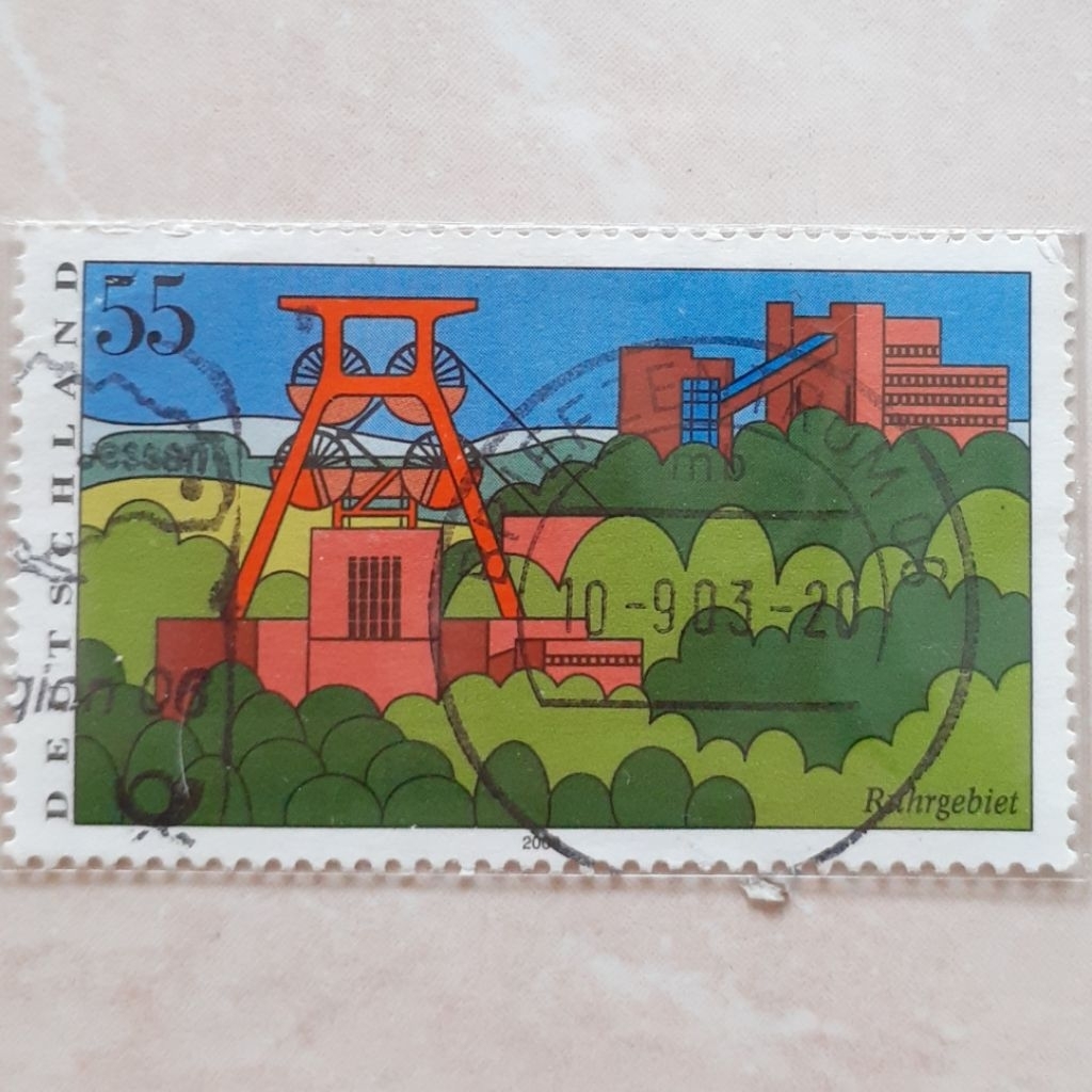 

Perangko Jerman Ruhrgebiet Tahun 2003