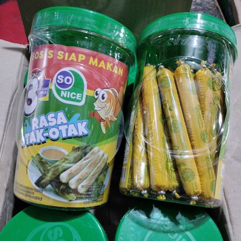 

SOSIS So Nice Siap Makan Rasa Otak-Otak 24+bonus 3 pcs