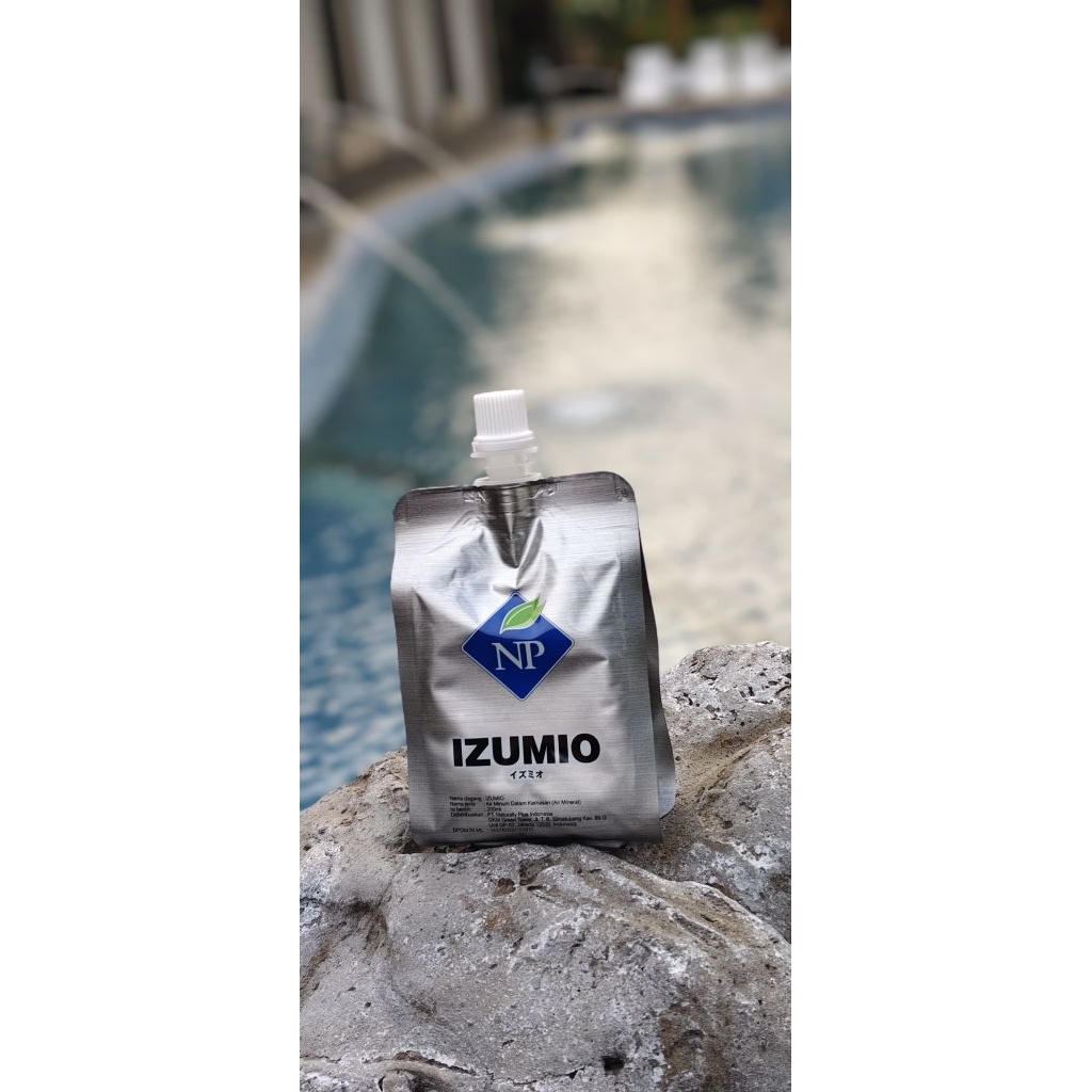 

Izumio hydrogen water japan Naturallyplus 1 dus isi 30 pouch ORI sudah ijin BPOM