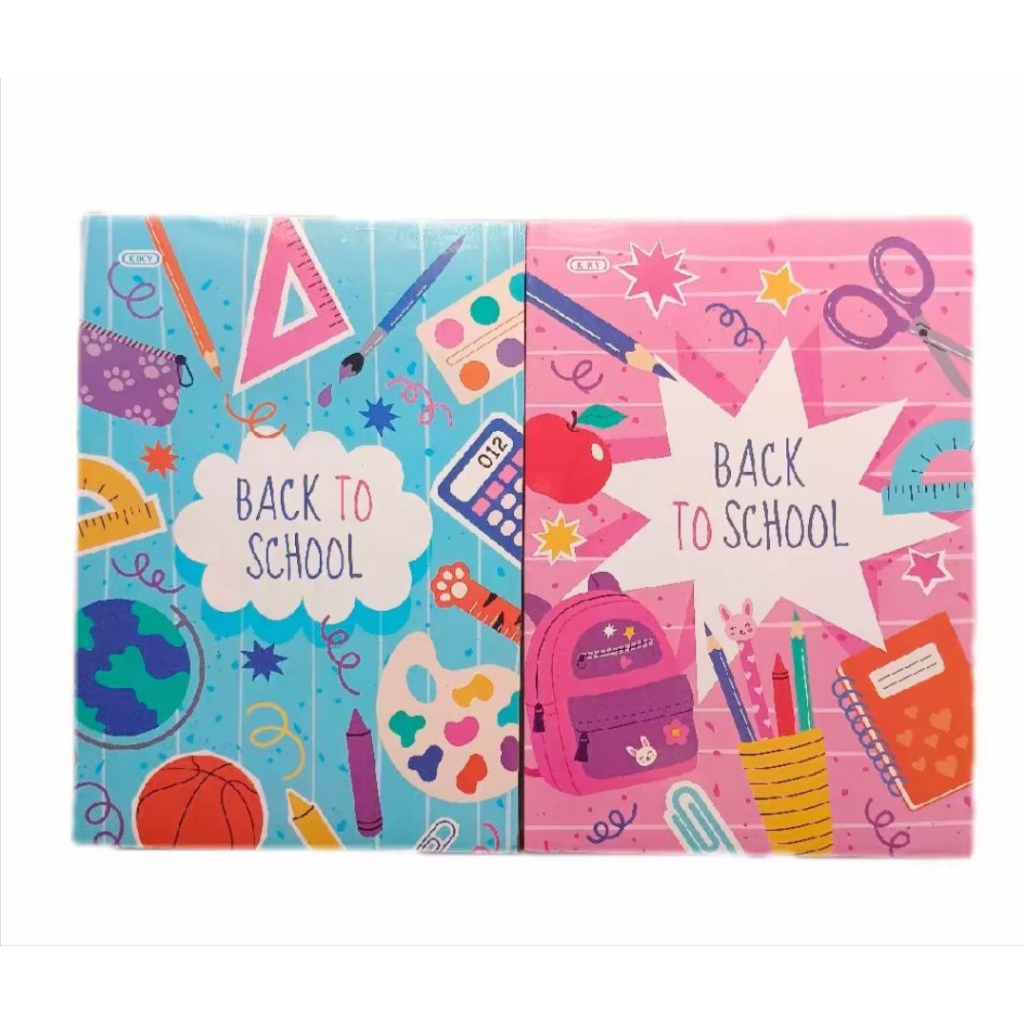 

Buku Tulis Panjang Boxy merk Kiky isi 98 lembar Berwarna (harga 1 buah)