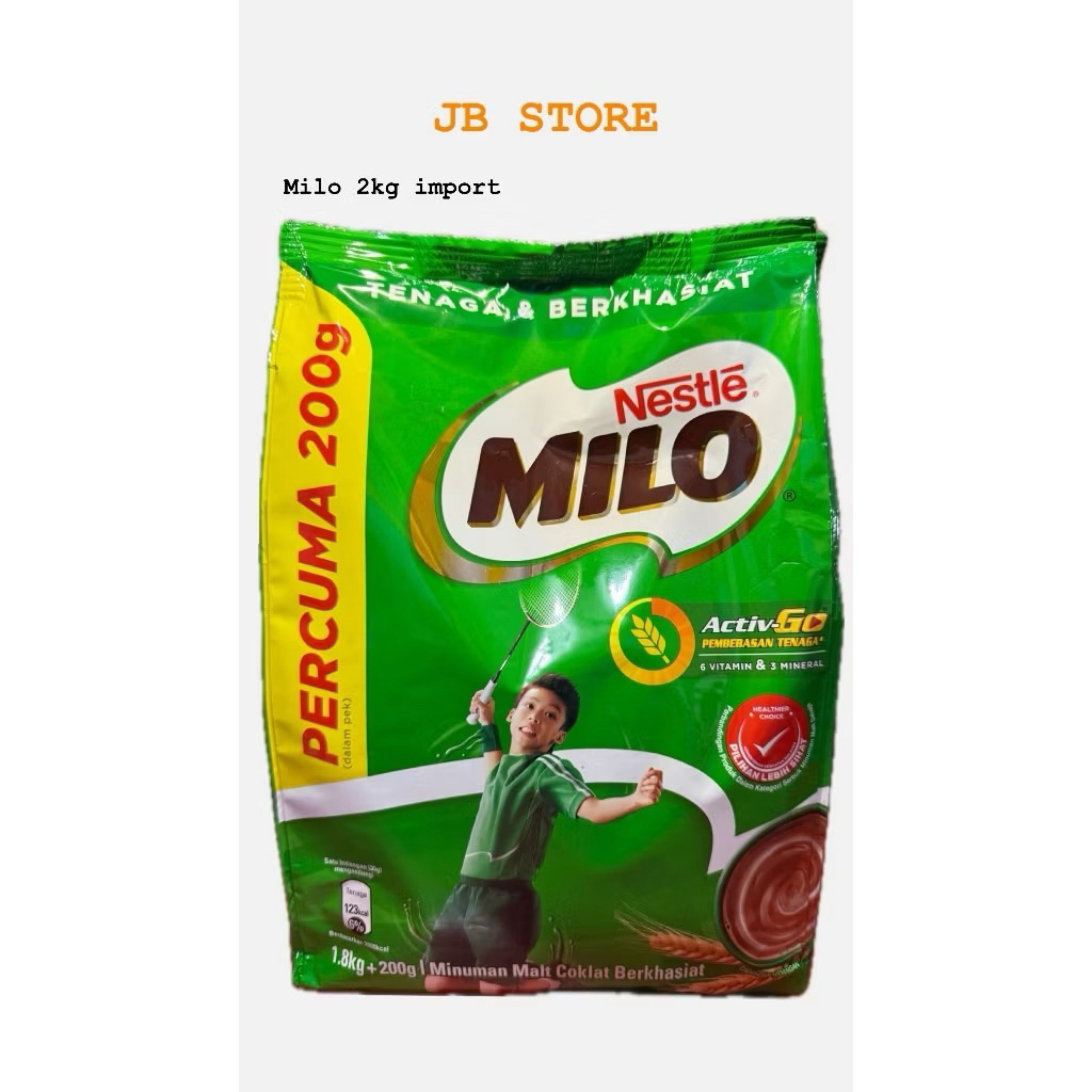 milo 1.8kg+200gr 2kg MY