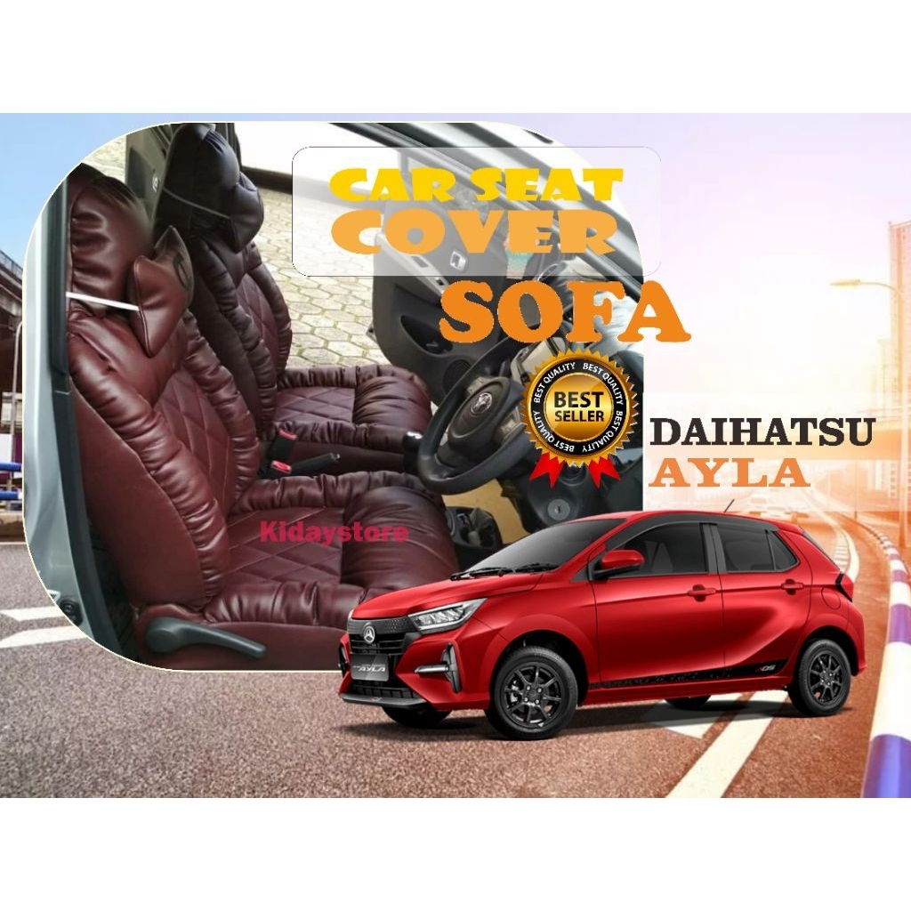 SARUNG JOK MOBIL SOFA DAIHATSU AYLA Bahan CR7
