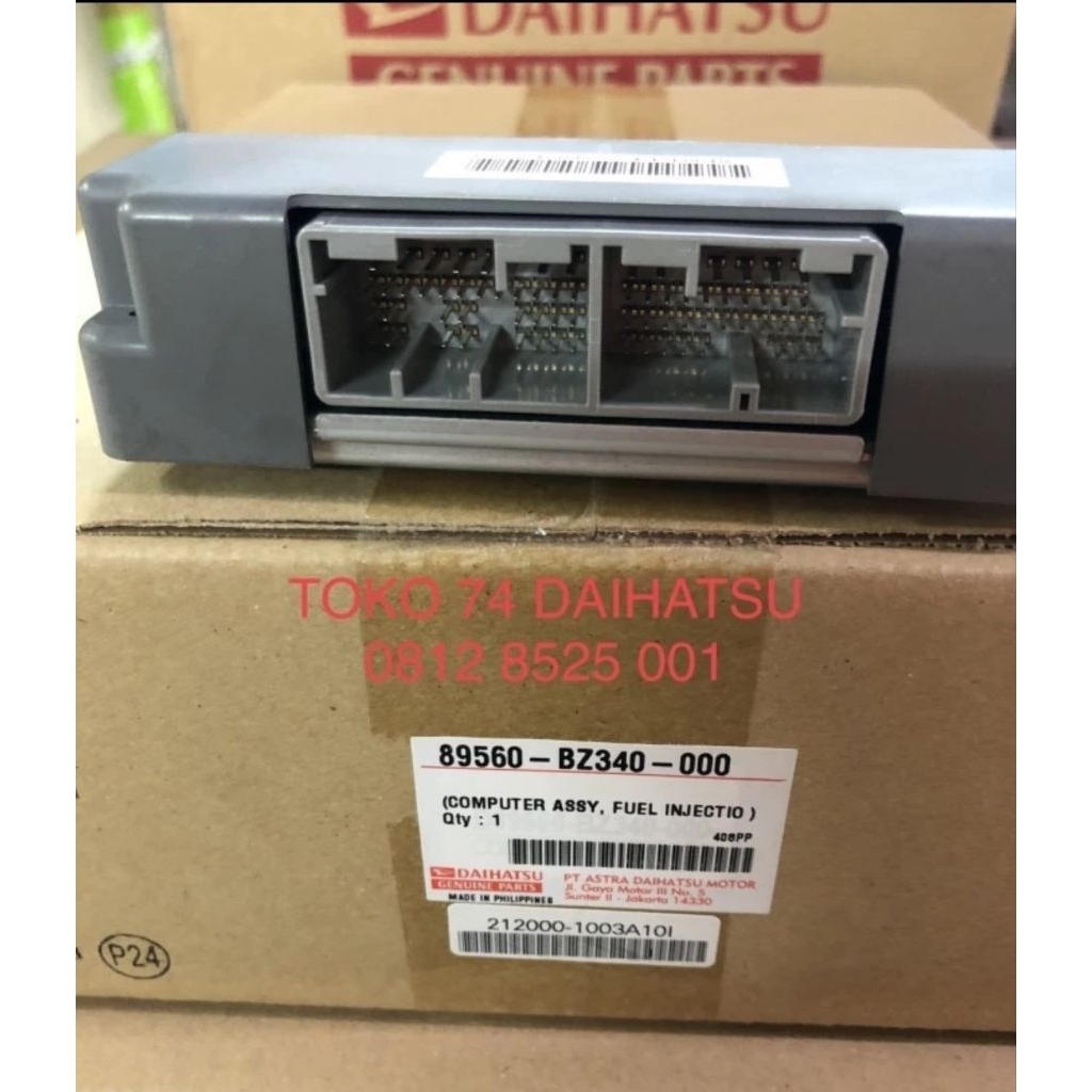 Original ECU AVANZA XENIA 1.3cc 1300cc ORI XENIA 1.3 AVANZA 89560-BZ340