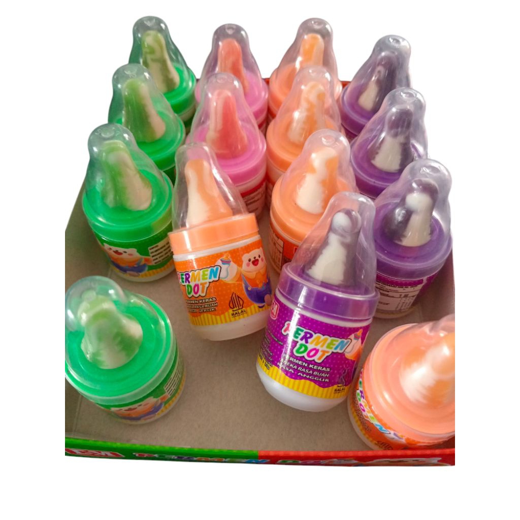 

Permen Dot Aneka Rasa Buah (Stroberi, Apel, Jeruk, Anggur, Nanas) 20pcs x 6.5gr