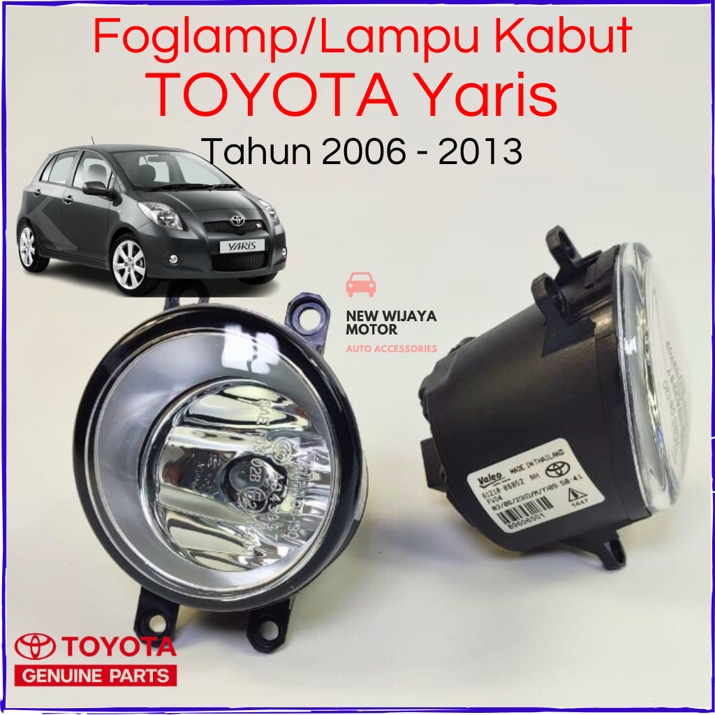 Foglamp Yaris/ Lampu Kabut Yaris/ Foglamp Yaris Bakpao Original Merk Valeo Tahun 2006-2013