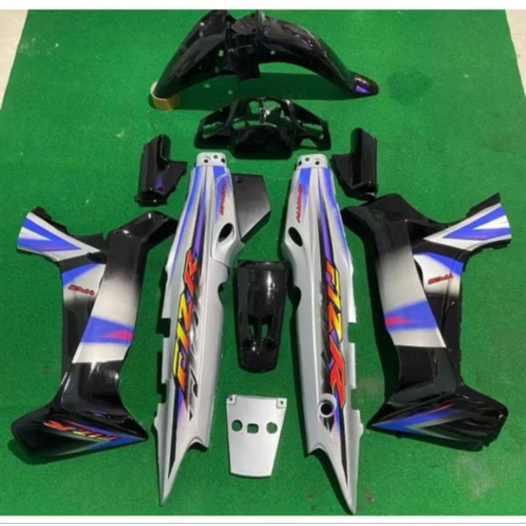 Cover Full set Body Halus yamaha Fizr Fiz r warna silver hitam