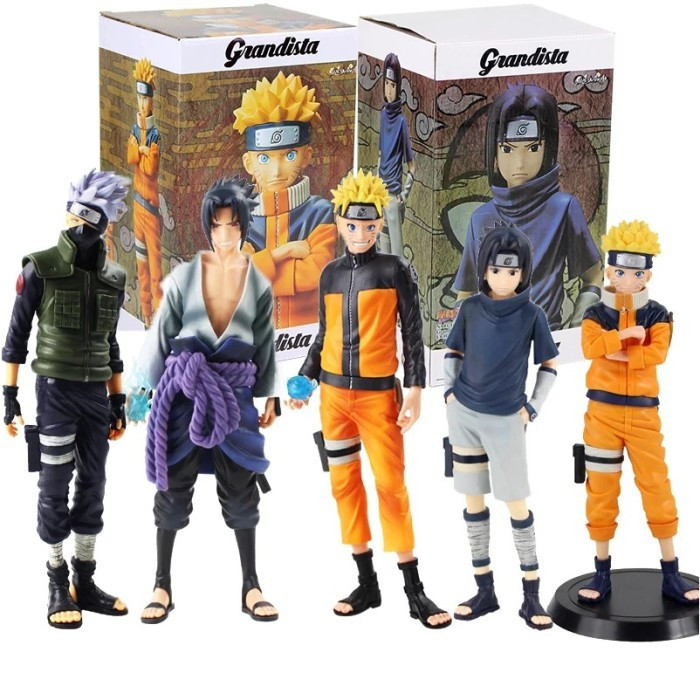 Figure Naruto Sasuke Kakashi Grandista