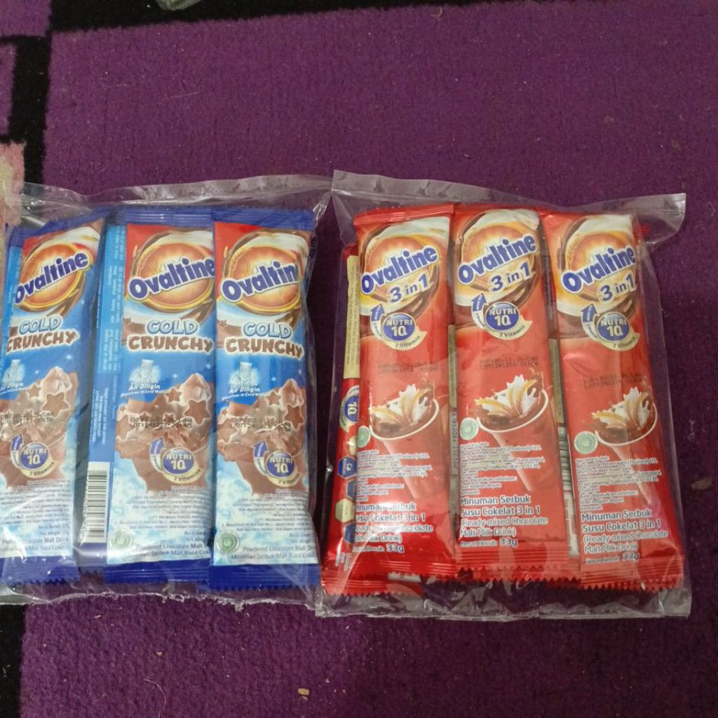 

ovaltine 3in1 isi 10 pcs